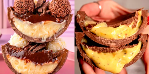 Imagem de ovos recheados