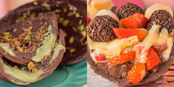 Imagem de ovos recheados